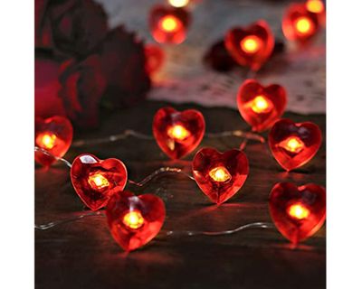 Imagen 2 del producto Guirnalda decorativa 20L 210 cm Corazón Ledzone