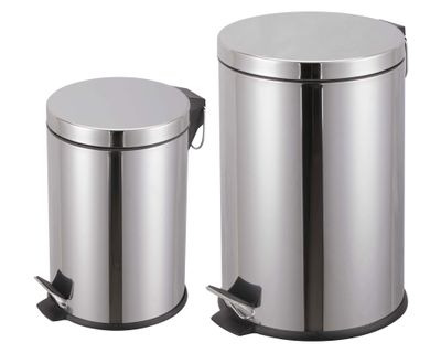 Basurero 2.8 litros + basurero 1.2 litros Cotidiana