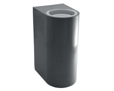 Aplique exterior 2L GU10 gris Megabright
