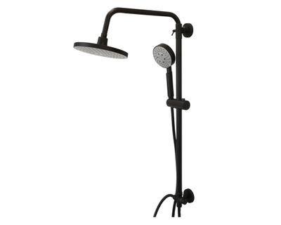 Imagen 2 del producto Columna de ducha Venti negro mate 100x20x45 cm