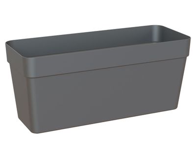 Maceta 19.5x50x18 cm Capri antracita Outzen