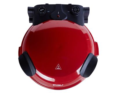 Imagen 2 del producto Horno eléctrico 1200W Nápoles rojo FDV