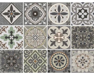 Imagen 1 del producto Vinilo adhesivo 15x15 cm Venecia 12 unidades