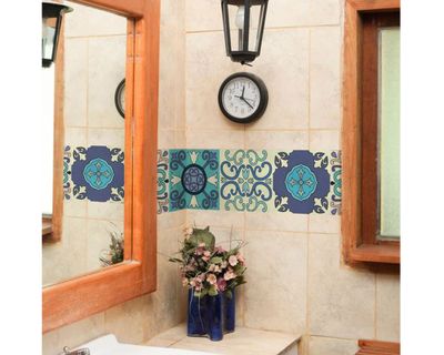 Imagen 2 del producto Vinilo adhesivo 15x15 cm Bakú 12 unidades