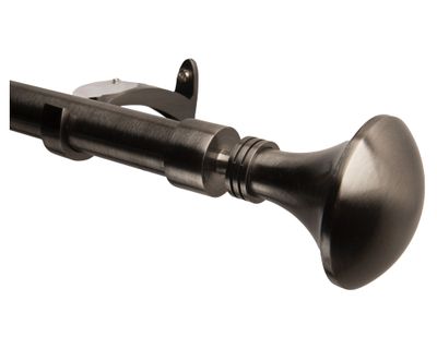 Imagen 2 del producto Barra cortina extensible 120/210 cm Alfil plateado Dib