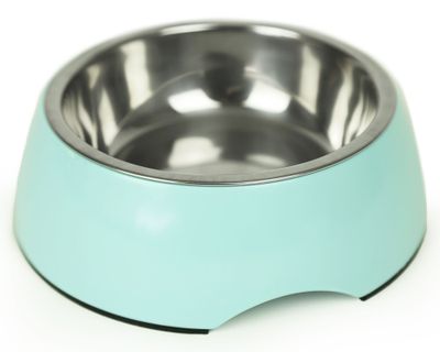 Plato mascota 17 cm celeste BRNX