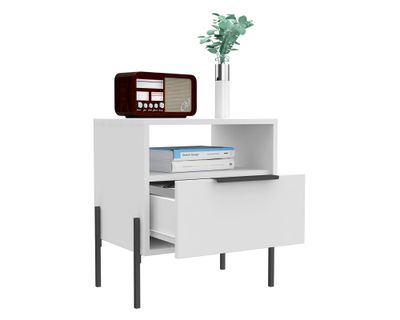 Imagen 2 del producto Velador 1 cajón White Collection TuHome