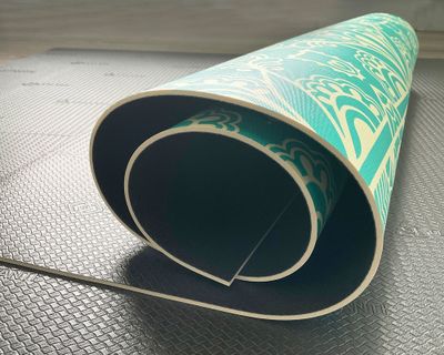 Imagen 2 del producto Alfombra de cocina 50x70 cm Mandala tradicional verde esmeralda