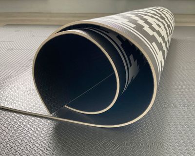 Imagen 2 del producto Alfombra de cocina 50x70 cm Rombos negro