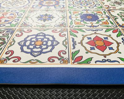 Imagen 2 del producto Alfombra de cocina 50x70 cm Baldosa Española diseños