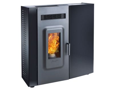 Imagen 1 del producto Calefactor Pellet 9400W Slim negro
