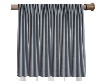 Imagen 2 del producto Barra cortina extensible Cotidiana Crown natural 25/28 mm 120/210 cm