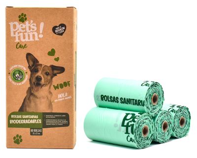 Bolsa sanitaria 60 unidades Biodegradables