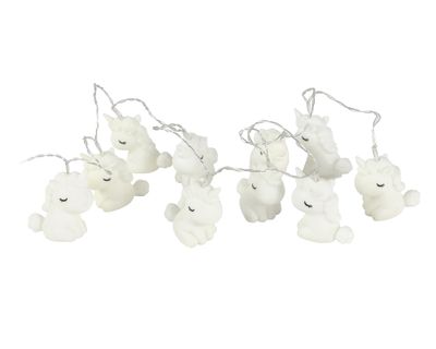Imagen 2 del producto Guirnalda LED 10L luz cálida Unicorn blanco
