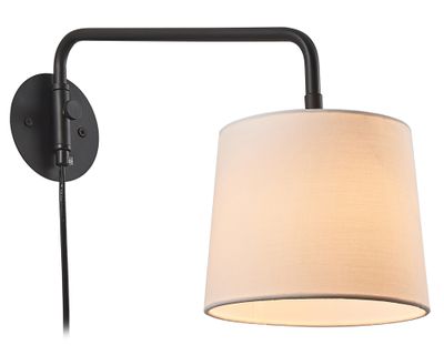 Apliqué 1L E27 Amapola con interruptor