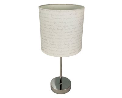 Imagen 2 del producto Lámpara mesa pantalla 1L E27 letras 2