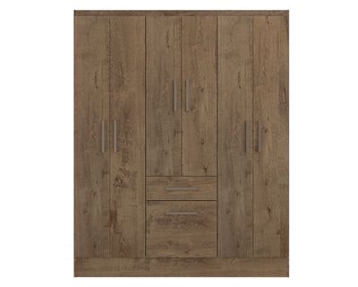 Clóset 6 puertas 1 cajón 1 zapatero Moca M+Design