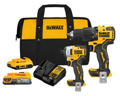 Taladro percutor + atornillador 20V Dw