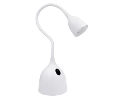 Lámpara de escritorio LED Luz día Albert blanco