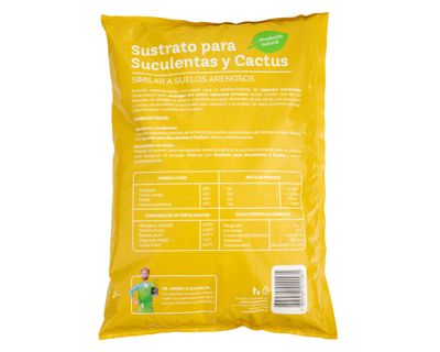 Imagen 2 del producto Sustrato para Suculentas Cactus 6 lt