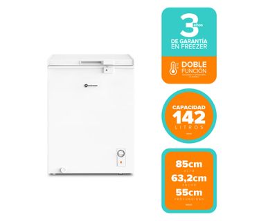 Imagen 2 del producto Freezer horizontal dual M150D blanco 142 lt