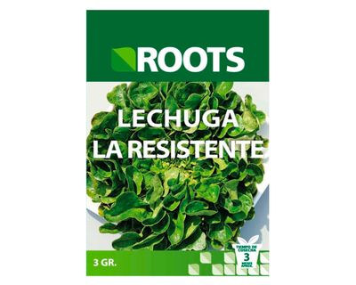 Semilla de verdura Lechuga 3 g Roots