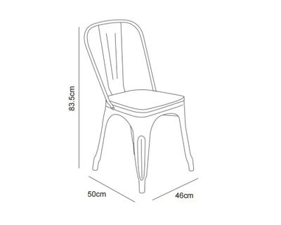 Imagen 2 del producto Silla Spot blanco