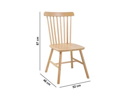 Imagen 2 del producto Silla Barritas natural