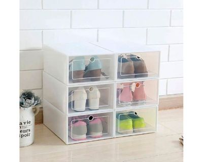 Imagen 2 del producto Caja organizadora zapatos 21JXP722 blanco