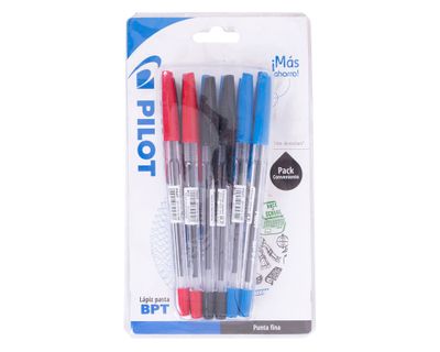 Imagen 1 del producto Set 12 lápices pasta Bepete 0.7 surtido