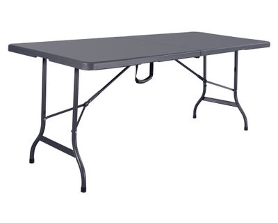 Mesa plegable 180x74 cm NW-RG180 gris