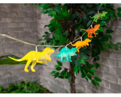 Imagen 2 del producto Guirnalda 170 cm 8L Dinosaurios luz cálida