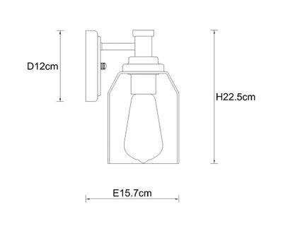 Imagen 2 del producto Aplique Narciso 1L E27
