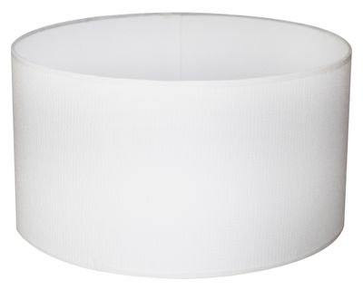 Imagen 2 del producto Pantalla lámpara 40x20 cm Tambor pie blanco