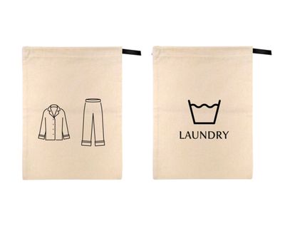 Set bolsa pijama + ropa lavar tela