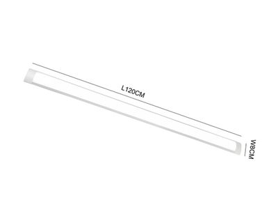 Imagen 2 del producto Estanco LED 1L luz fría 120 cm extra plano
