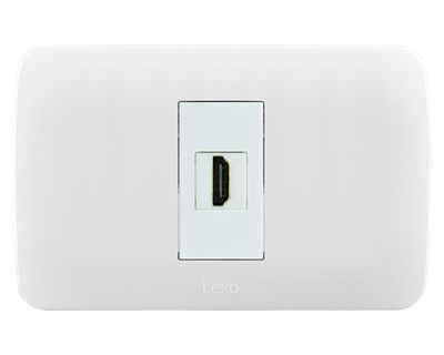 Conector HDMI blanco 10A