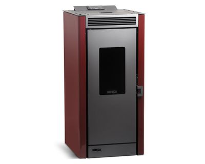 Imagen 2 del producto Estufa a pellet Black Vision burdeo 9.1 kW