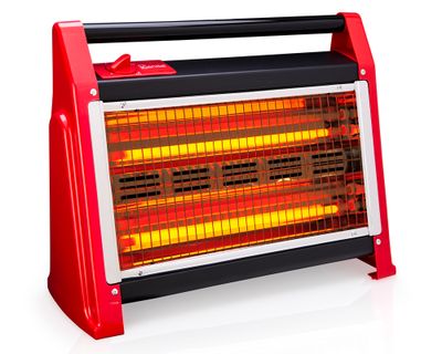 Imagen 2 del producto Estufa halógena 1600W Kc-160as  rojo