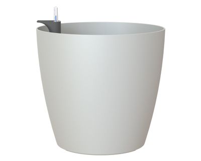 Maceta 42 cm autorregante San Remo gris claro