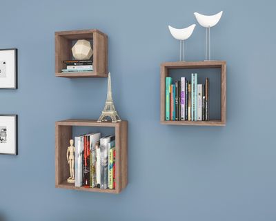 Imagen 2 del producto Repisa Nicho cubo café