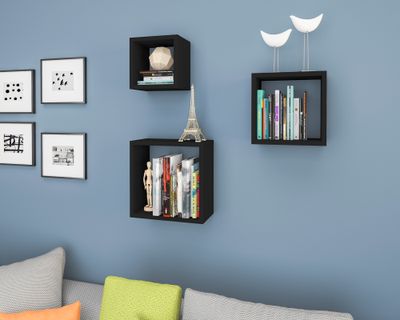 Imagen 2 del producto Repisa Nicho cubo negro