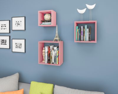 Imagen 2 del producto Repisa Nicho cubo rosado