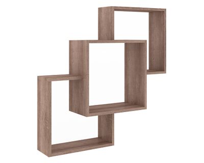 Imagen 1 del producto Repisa Triple cubo café