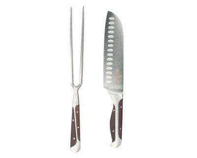 Imagen 2 del producto Tenedor + cuchillo 17 cm Master series