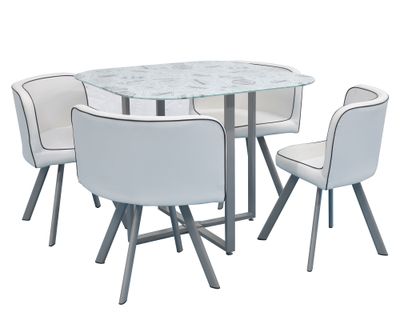 Imagen 2 del producto Comedor 4 Sillas Newspaper 73x90x90 cm