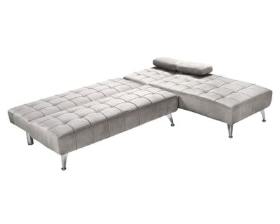 Imagen 2 del producto Futón esquinero 3 cuerpos Málaga gris