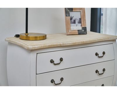 Imagen 2 del producto Cómoda Provenzal 3 cajones 76x74x37 cm