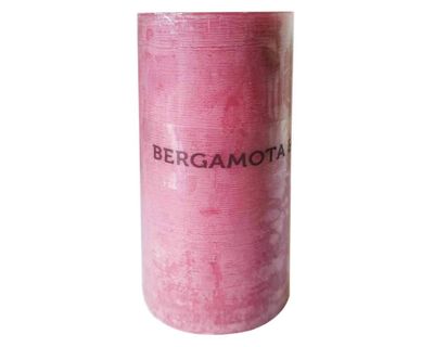 Vela 15 cm Pilar guinda