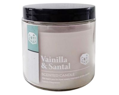 Vela 9.6 cm Frasco ecru